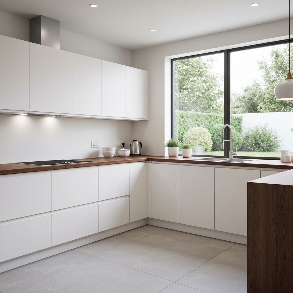 Modern kitchen installation